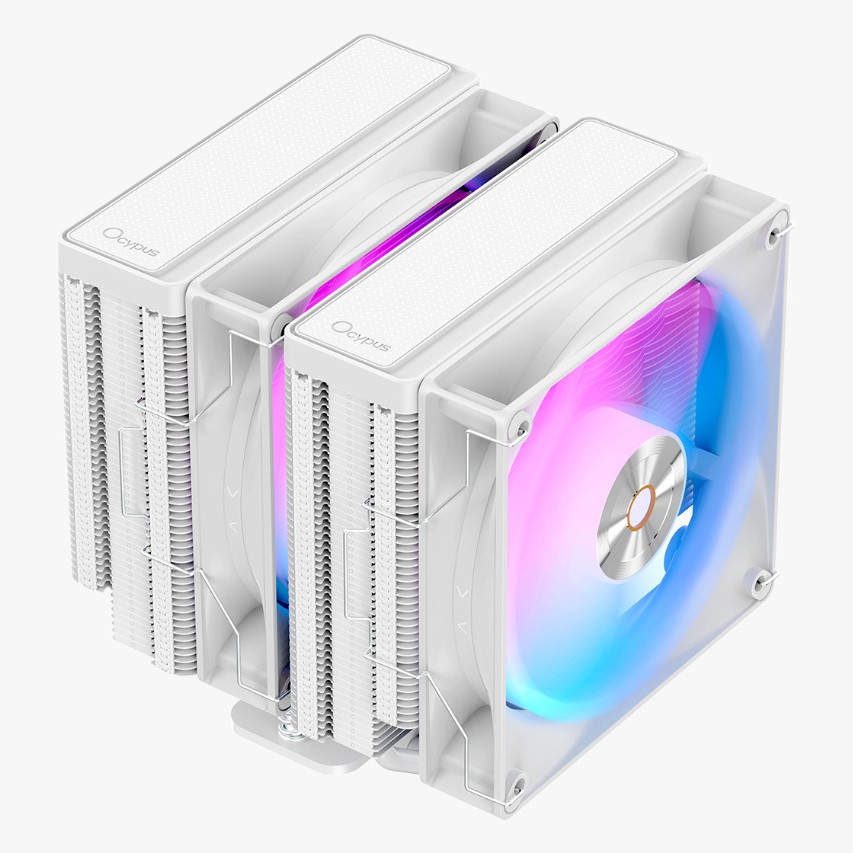 AIR COOLING OCYPUS DELTA A62 WH ARGB WHITE